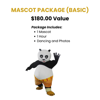 Mascot Party Package - Basic