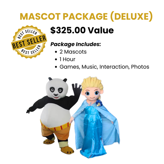 Mascot Party Package - Deluxe